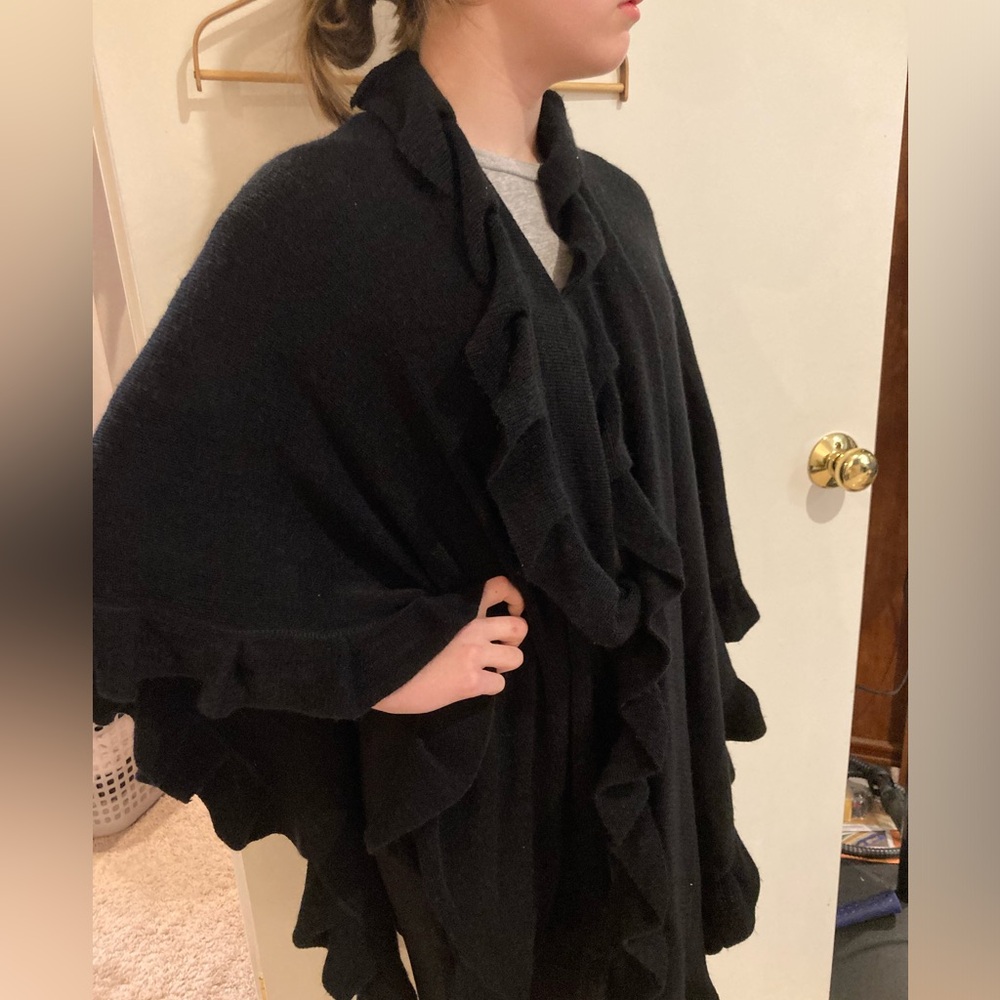Ruanna sweater wrap soft like a blanket!